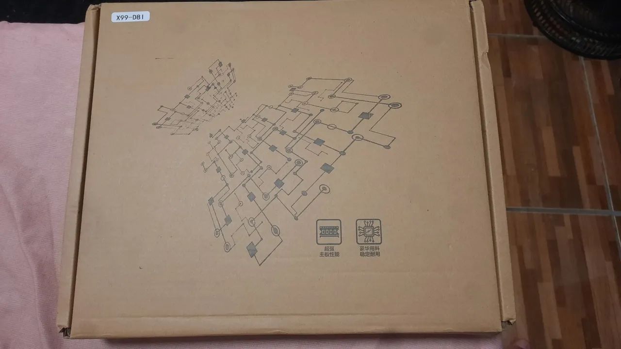 Kit x99 d8i com processador E52680-V4 nova  aceito troca  - Foto 5