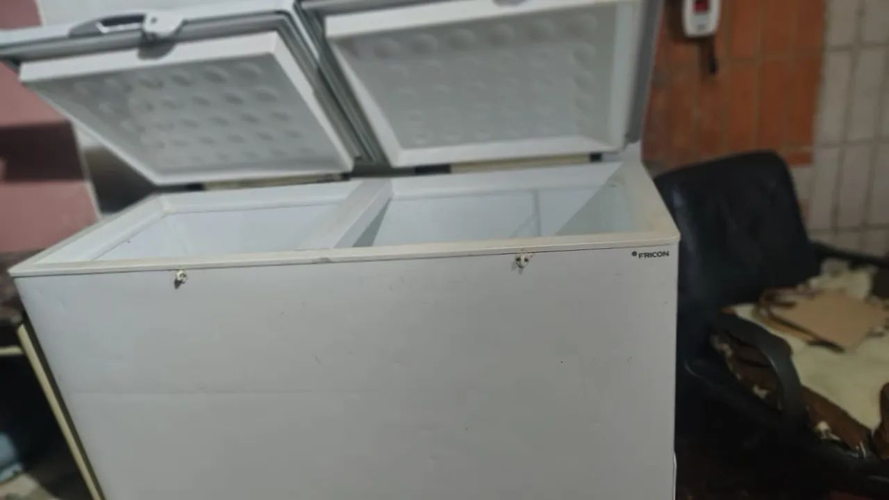 Freezer horizontal  top funcionando perfeitamente entregamos  - Foto 3