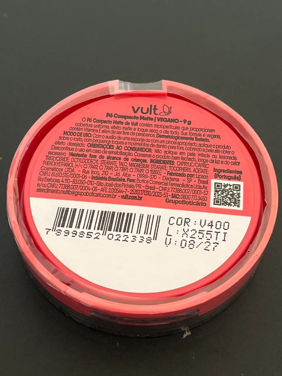 Pó compacto mate ultra fino Vult  - Foto 2