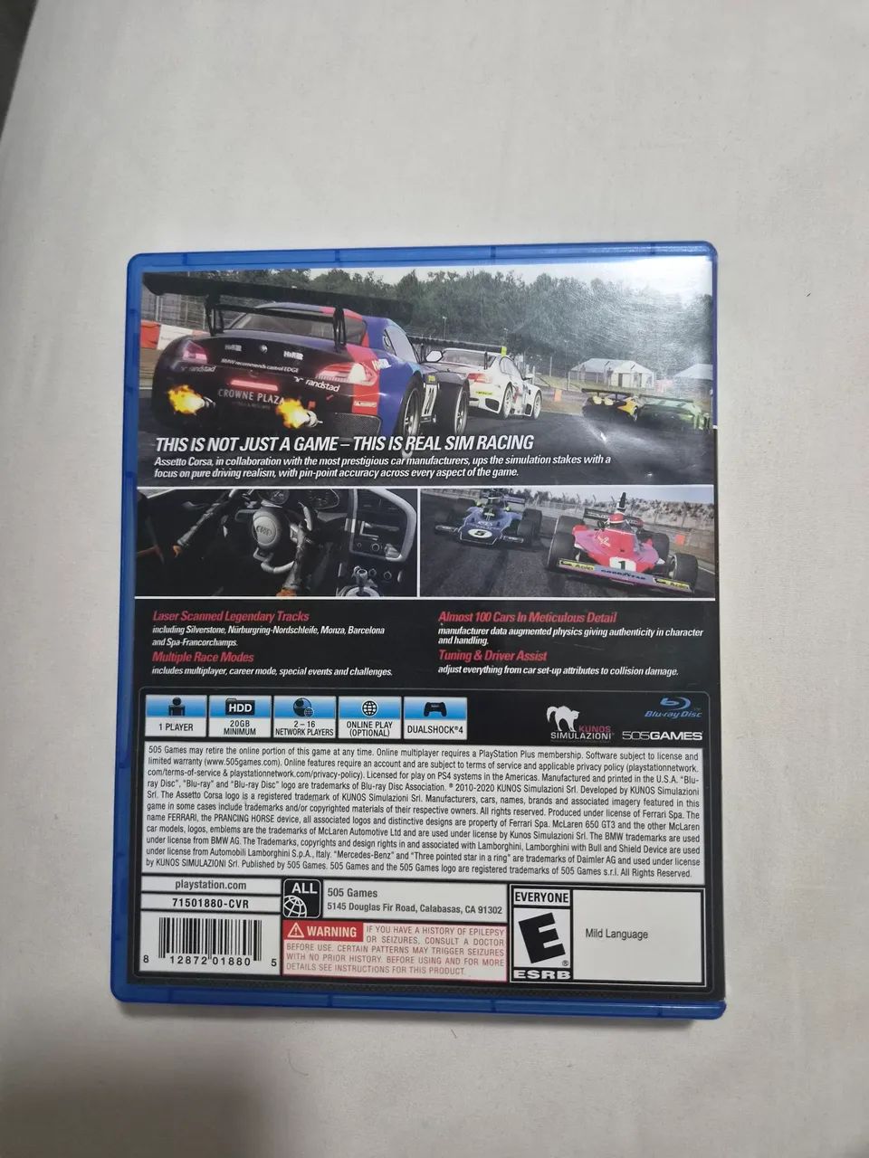 Jogo Ps4 Assetto corsa - Foto 3
