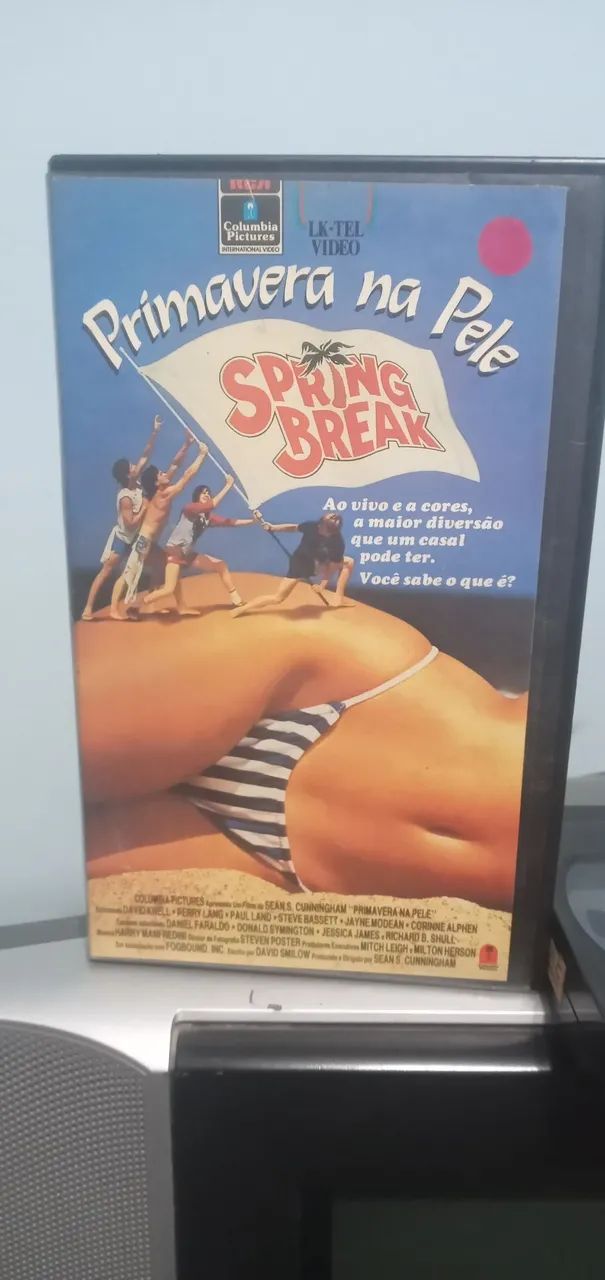 Primavera na pele Vhs original 
