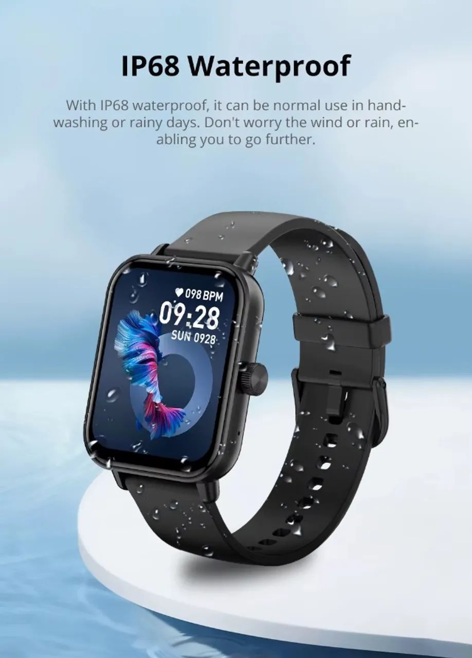 SmartWatch Colmi P81 - Azul - Foto 4