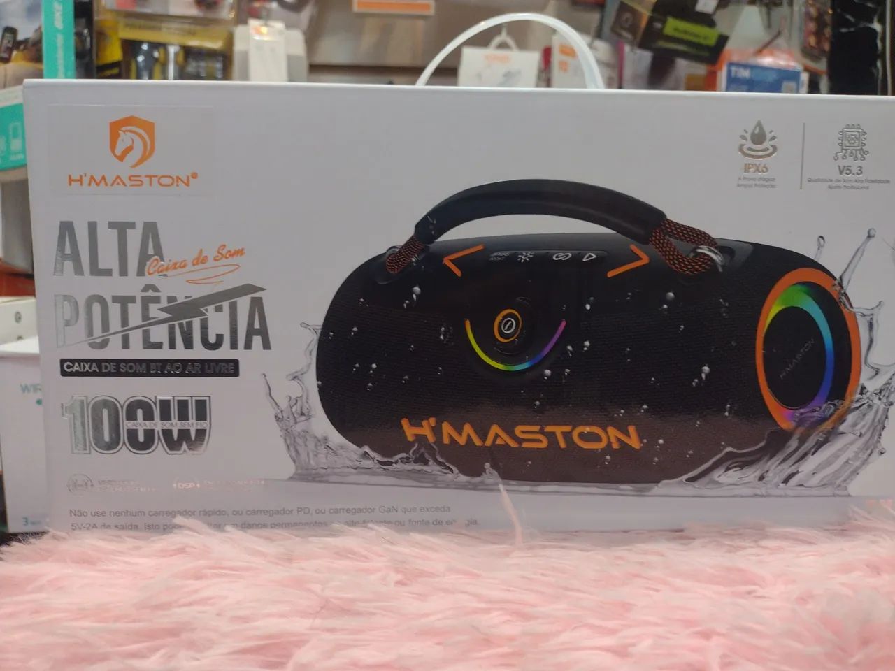 Caixa de som H' MASTON 100W de potência  - Foto 2