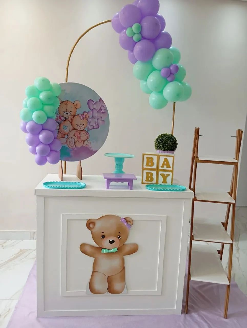 Decoração de festa na mesa e pegue e monte - Foto 2