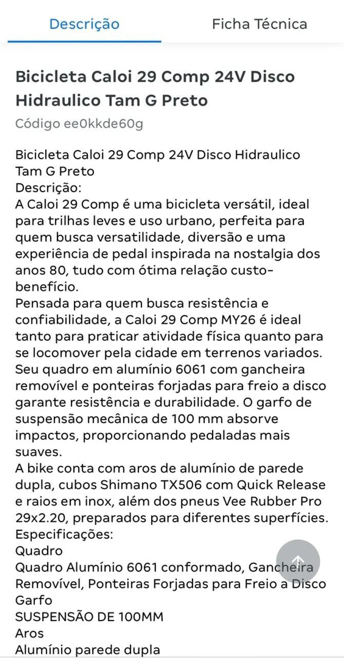 Bicicleta Caloi - Foto 5