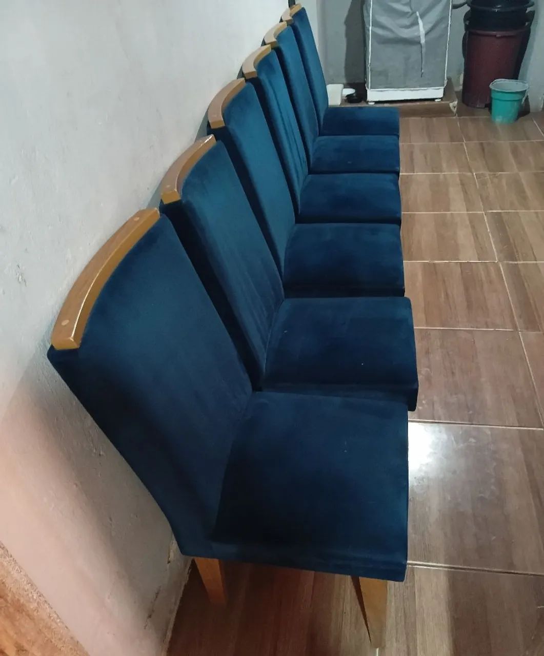 6 Cadeiras Estofadas - Para Manutenção - Foto 4