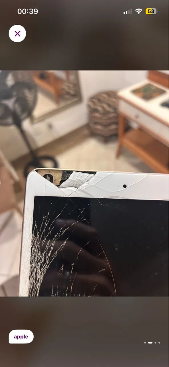 iPad mini 3 - 64gb armazenamento (necessita de troca de tela) - Foto 2