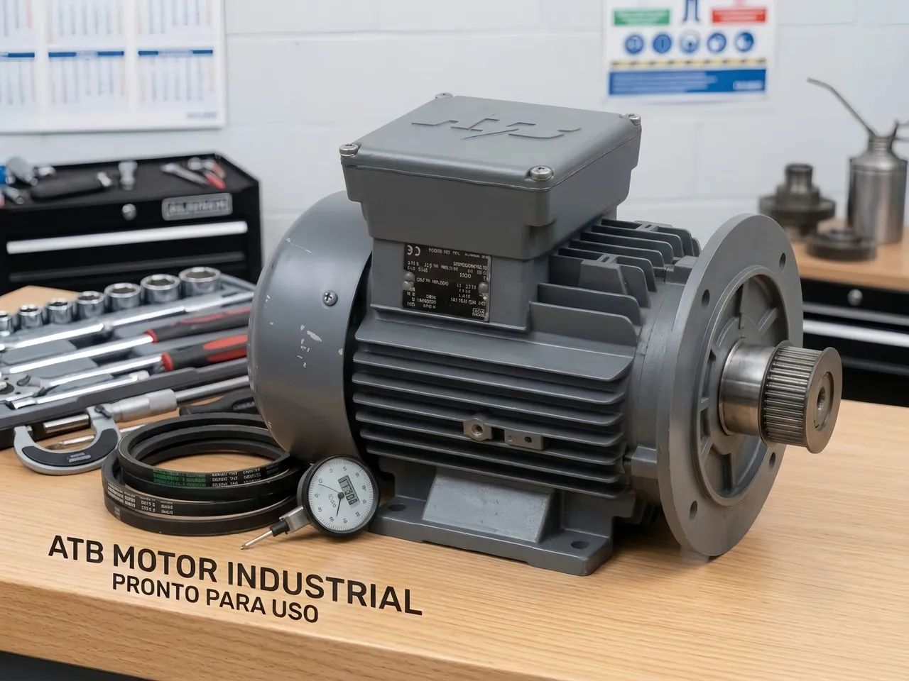 Motor Elétrico Trifásico 3CV<br>1390 RPM (50Hz) - Foto 4