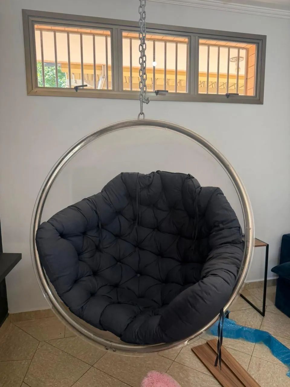 Cadeira bolha balanço 