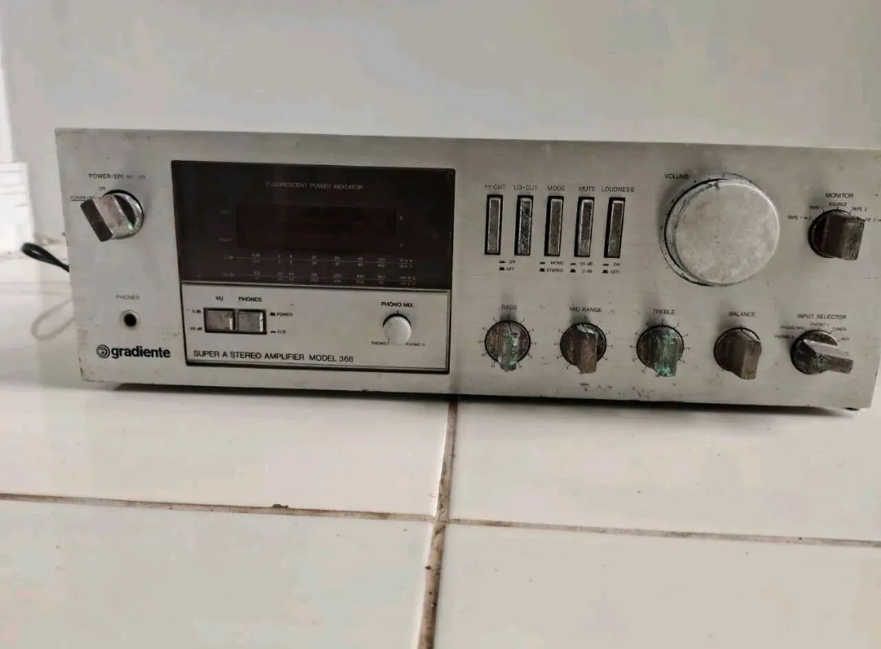 Amplificador Gradiente 366