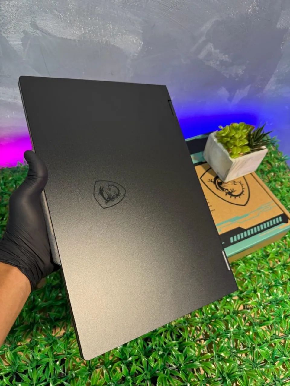 Notebook Gamer MSI Cyborg 15 Core 7 RTX 5060 NOVO! - Foto 3