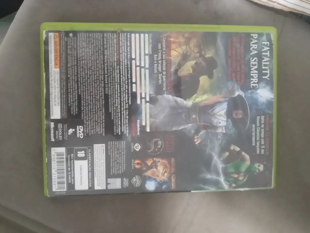 Mortal kombat xbox 360 original preço negociável  - Foto 2