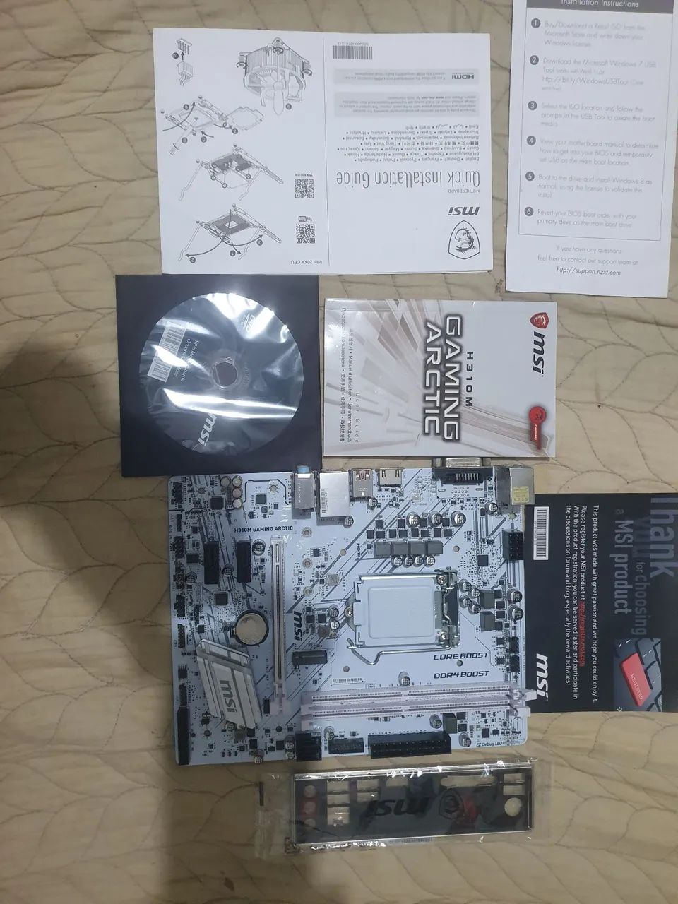 Placa mãe gamer msi