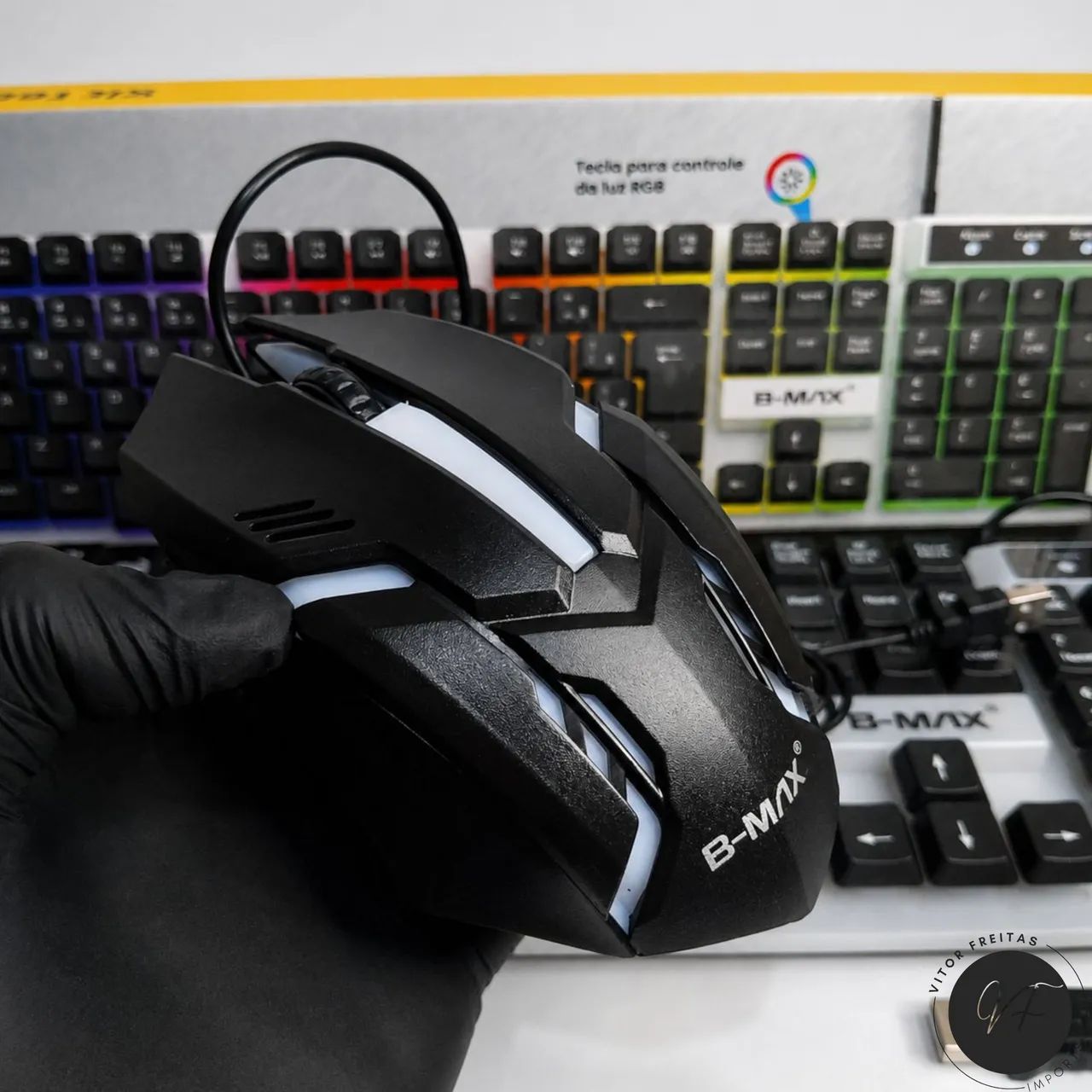 Kit Teclado e Mouse Gamer | Entrega Grátis em VCA  - Foto 2