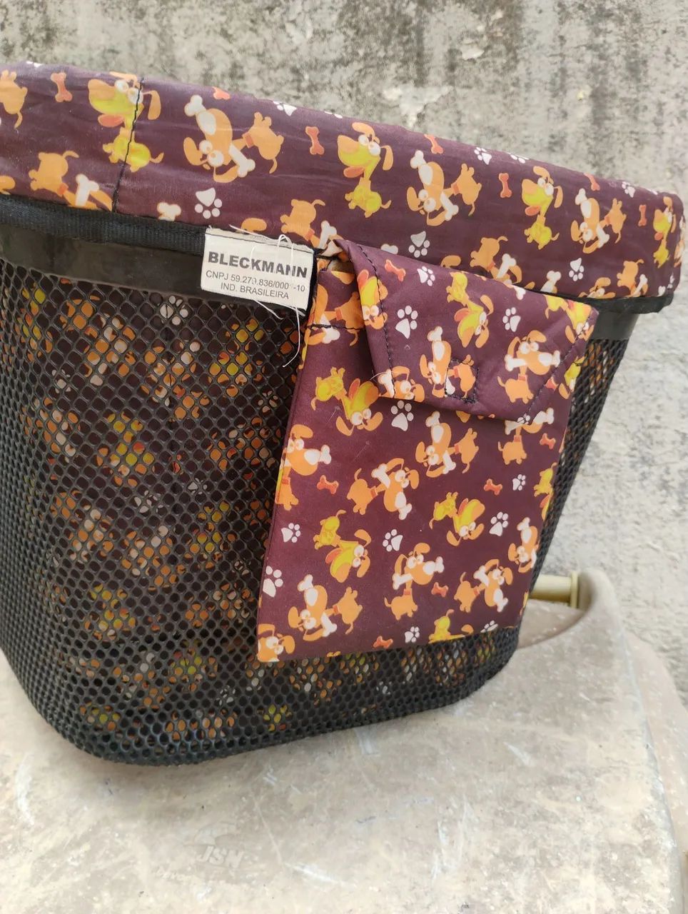 Cesto de bicicleta para pets - Foto 3