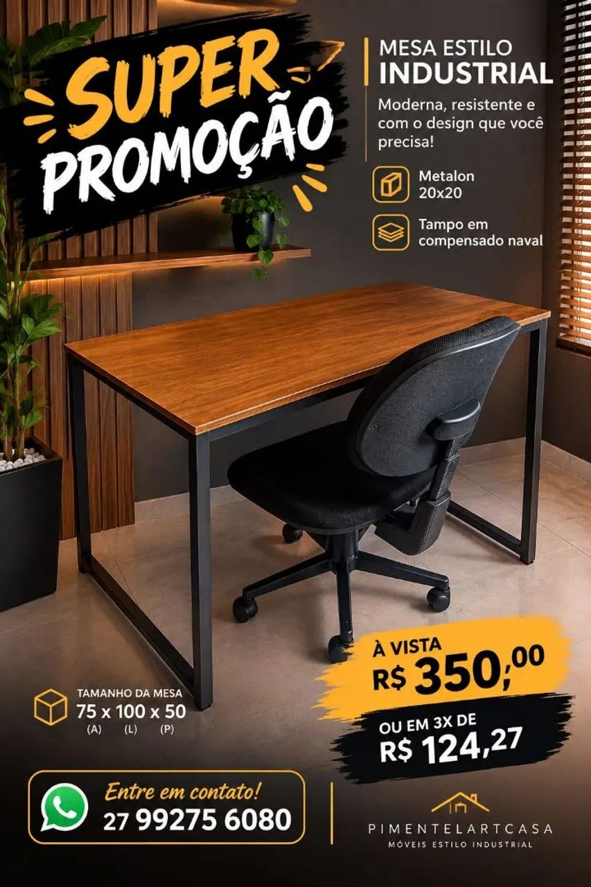 Móveis estilo industrial  - Foto 2