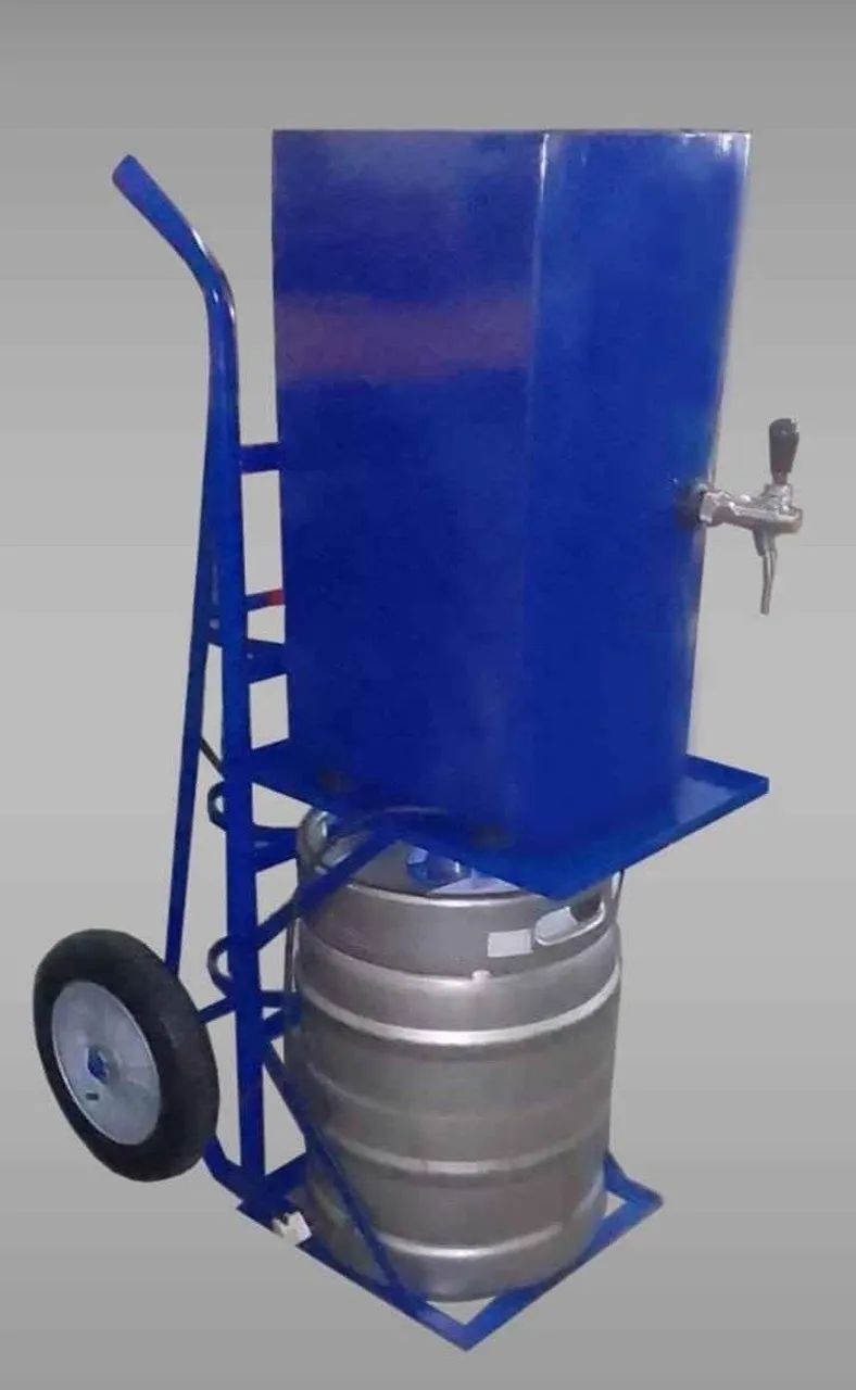 Carrinho de carga para transportes de chopeira 