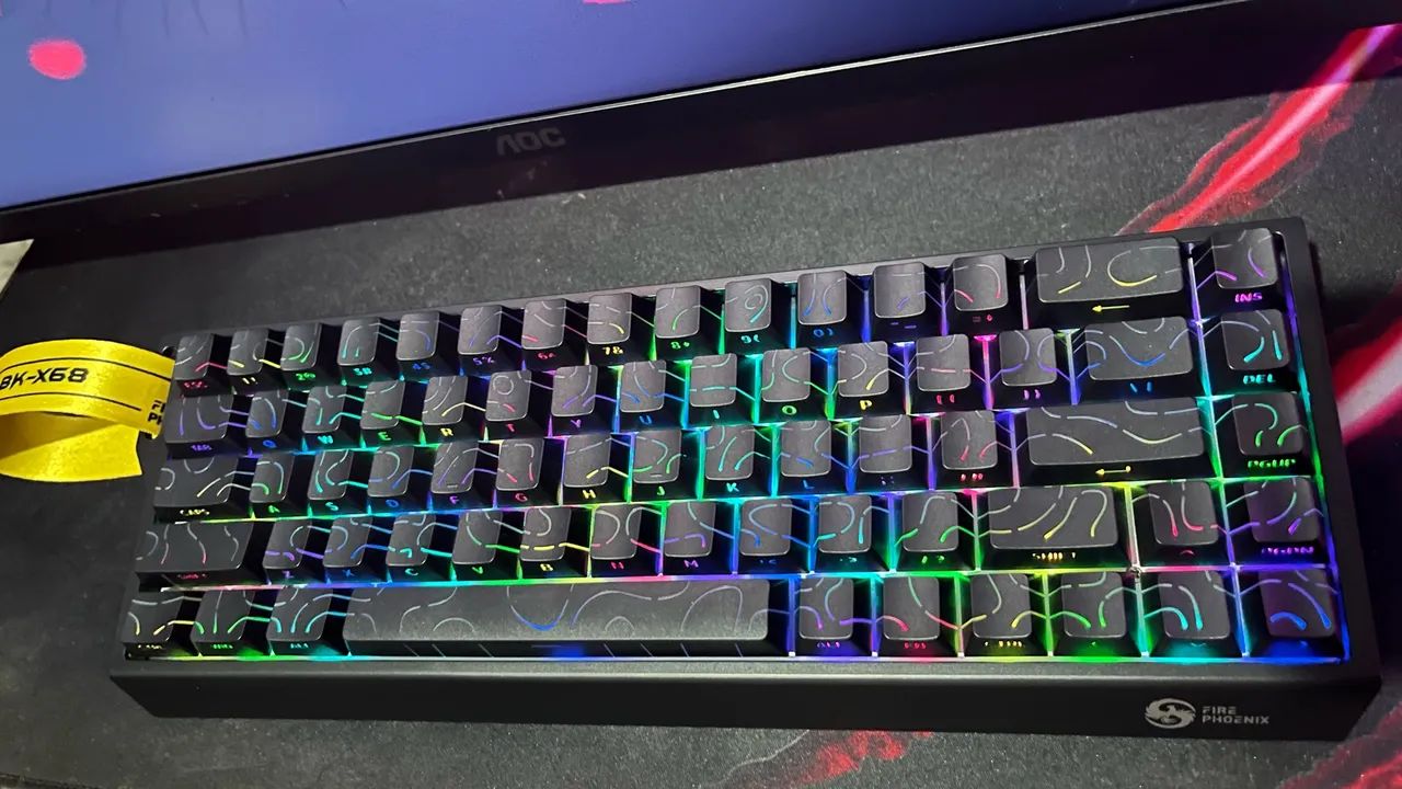 Teclado Gamer Fire Phoenix - Foto 4