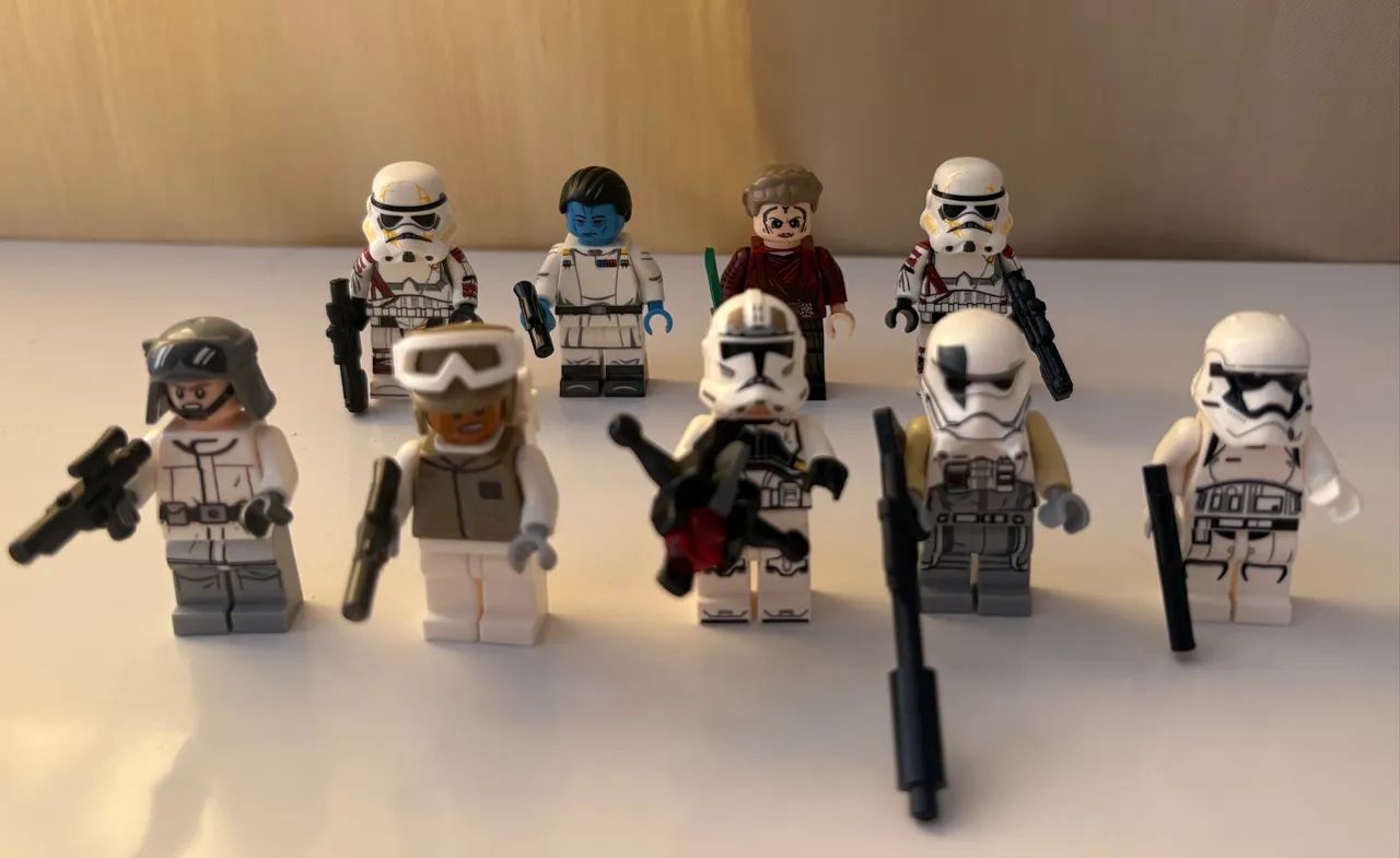 mini figuras star wars (R$10 unid)