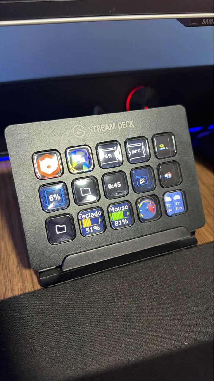 Stream Deck Elgato 15 Teclas LCD Personalizáveis IMPECÁVEL - Foto 4