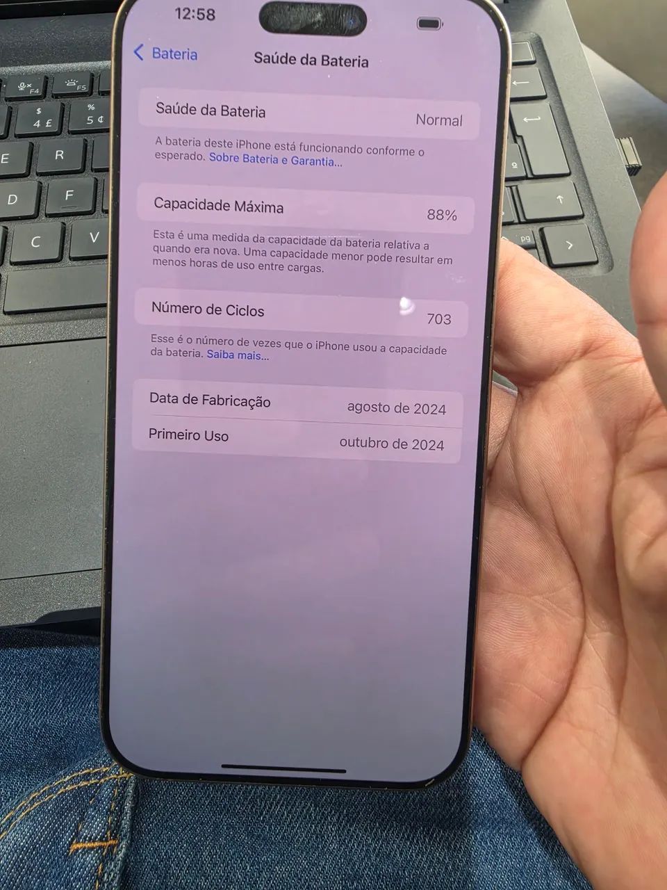 Iphone 26 pro max 256 gb - Foto 3