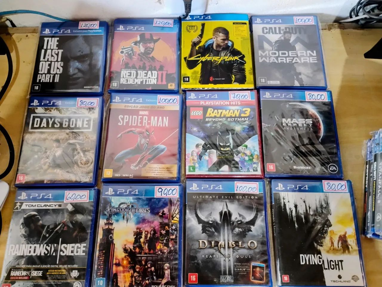 Jogos PS4 