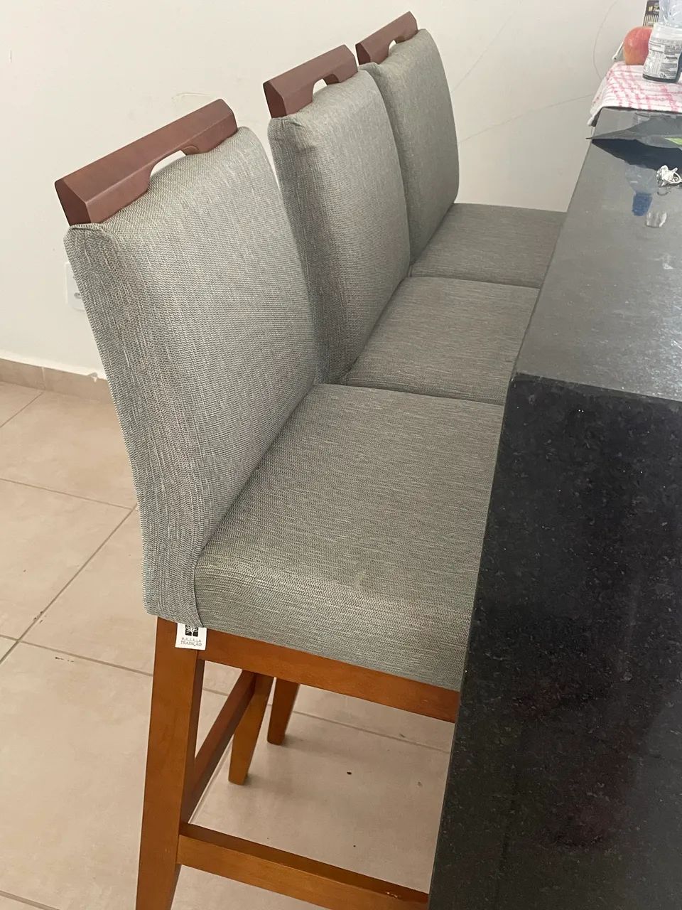 Banquetas madeira maciça  - Foto 2