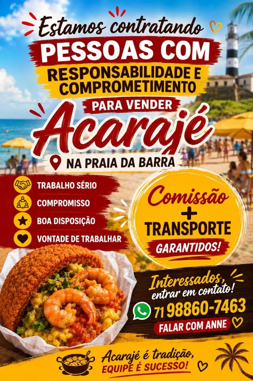 Preciso de vendedor