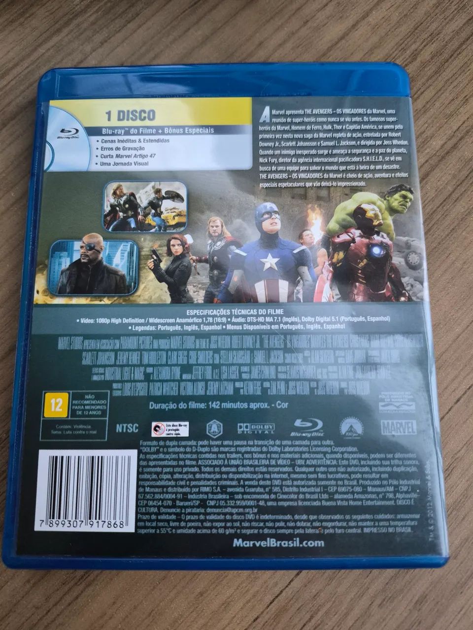Blu-ray Vingadores - Foto 2