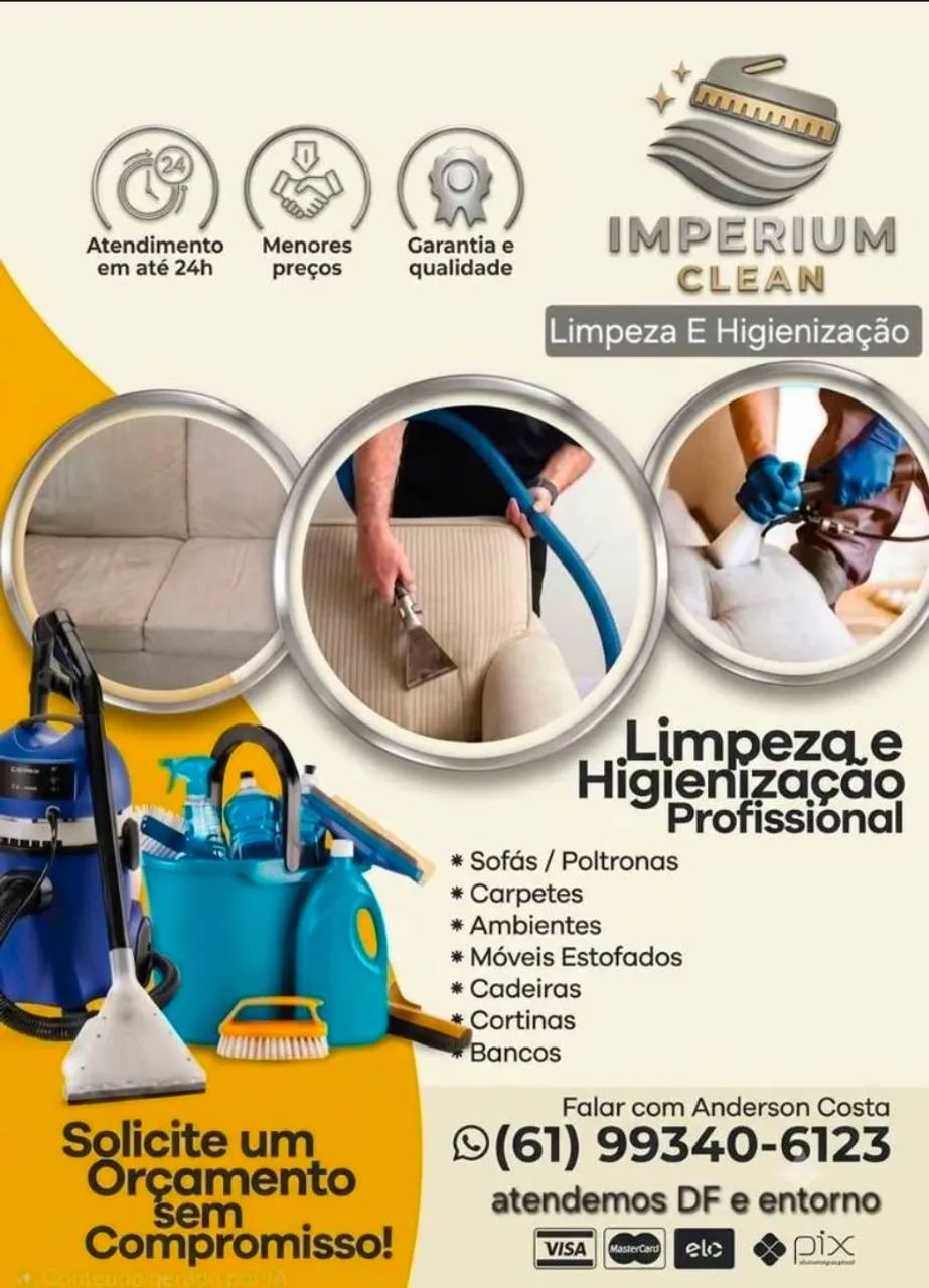 Higienização completa sofa 2 e 3 lugares  - Foto 4