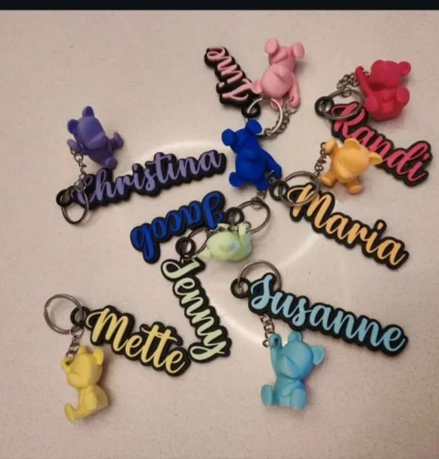 Chaveiro 3d personalizado  - Foto 3