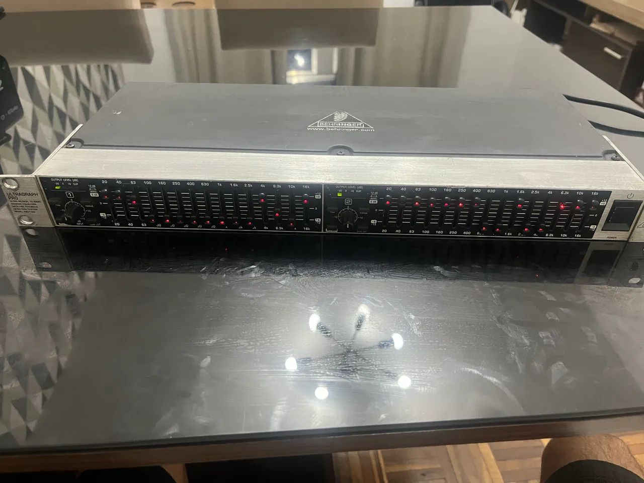 Equalizador Profissional Behringer Ultragraph Pro FBQ1502 15 - Funcionando Perfeitamente  - Foto 3
