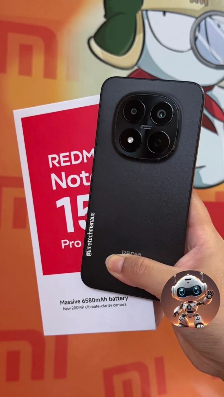 Redmi Note 15 PRO 5G 256GB LACRADO COM ENTREGA GRÁTIS!  - Foto 5