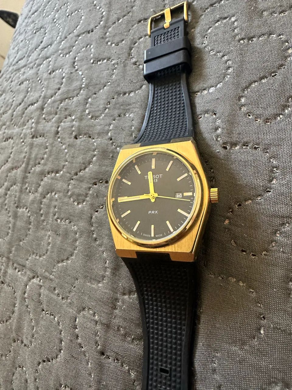 Vendo relógio tissot 1 linha resistente à água .  - Foto 4