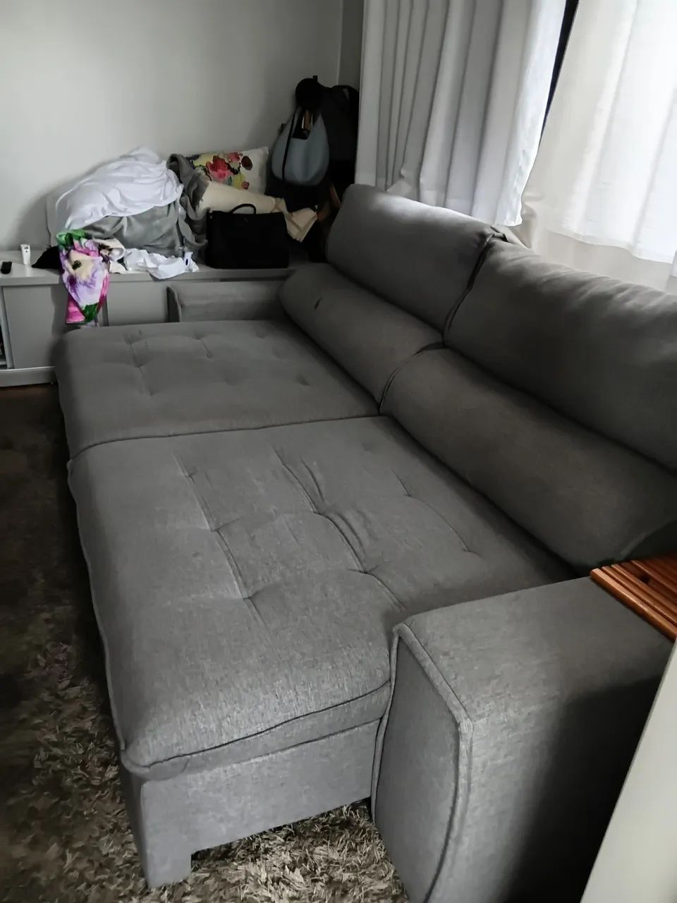 Sofá Retrátil e Reclinável 2,75m - Excelente Estado - Foto 2