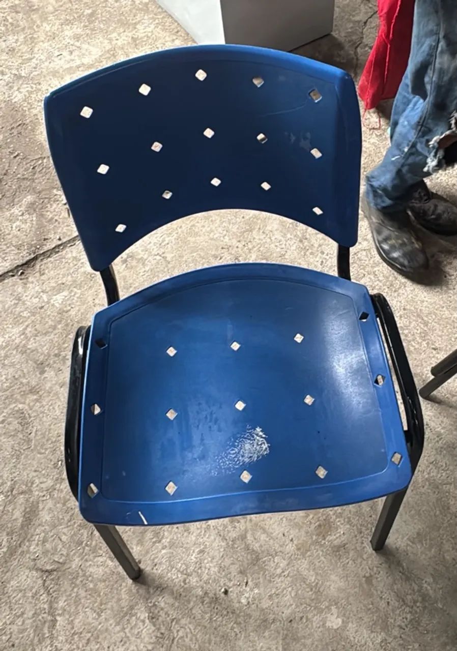 Cadeira iso azul