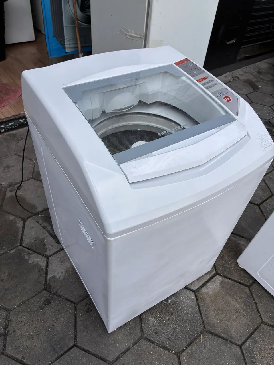 VENDO  Máquina de Lavar Roupas  BRASTEMP 10kg  Cesto inox  Entregamos Curitiba e Região - Foto 3