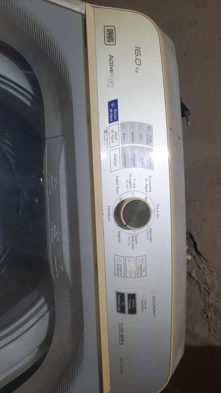 Vendo máquina de lavar 16kg