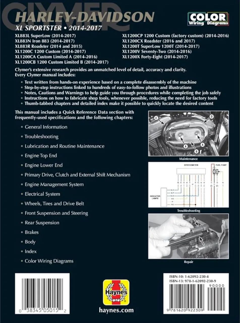 2009 SPORTSTER® サービスマニュアル Harley-Davidson Sportster EFI Service Manual: 2007-2016