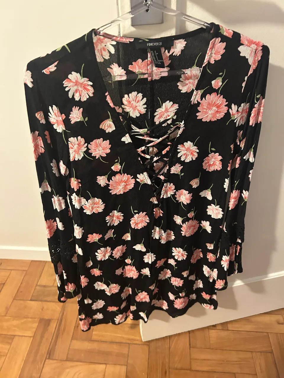 Vestido floral Forever 21 P