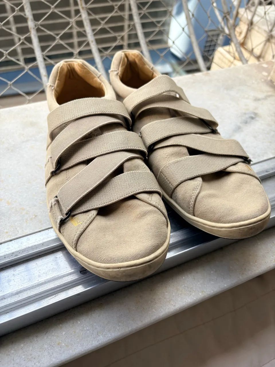Tênis Slip On Osklen Soho Bege