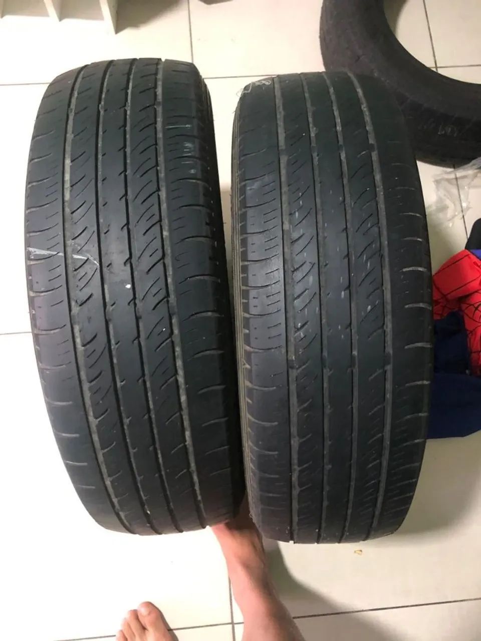 2 pneus seminovos  - Foto 2