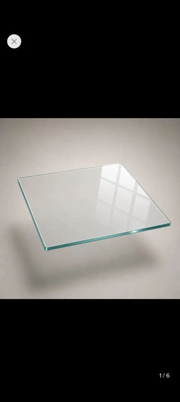 Tampo de vidro para mesa