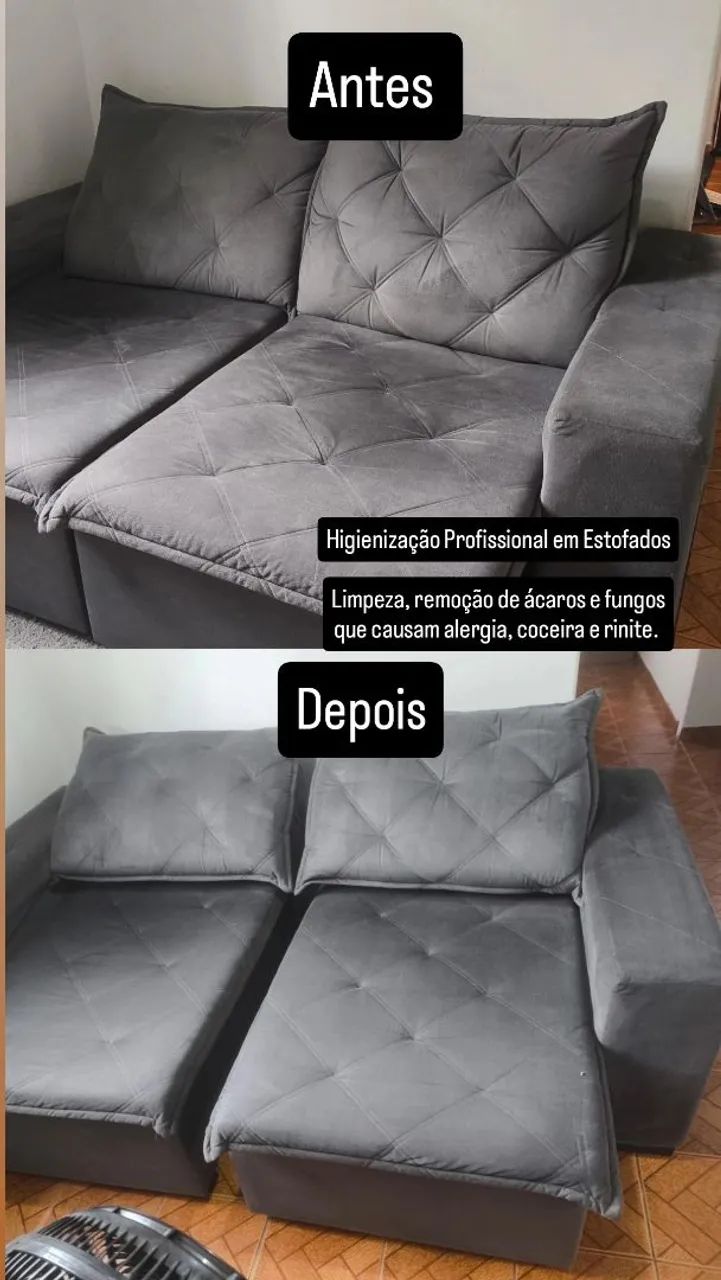 Higienização em estofados  - Foto 2