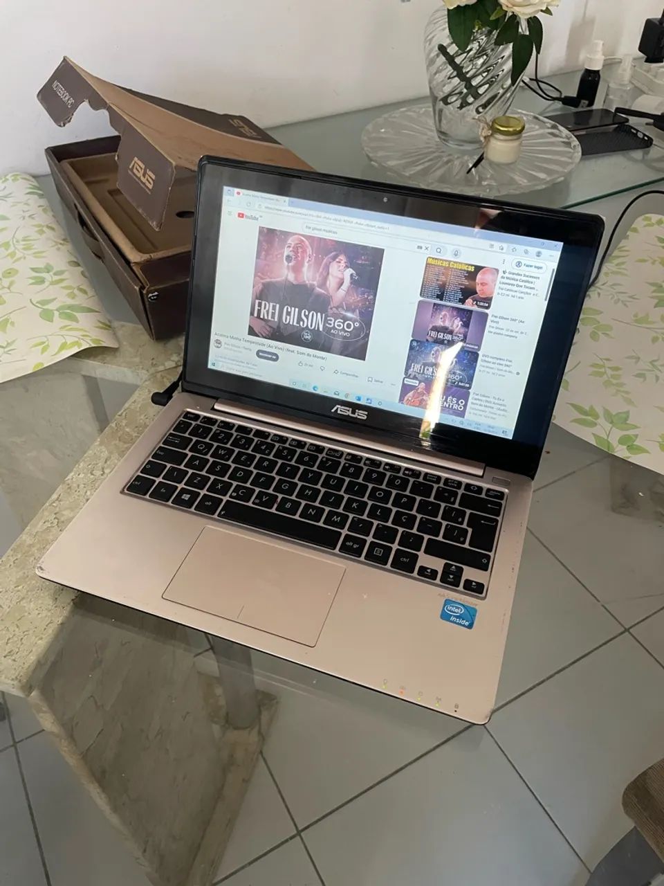 Notebook ASUS, touch , SSD 120! Pegar e usar! - Foto 3