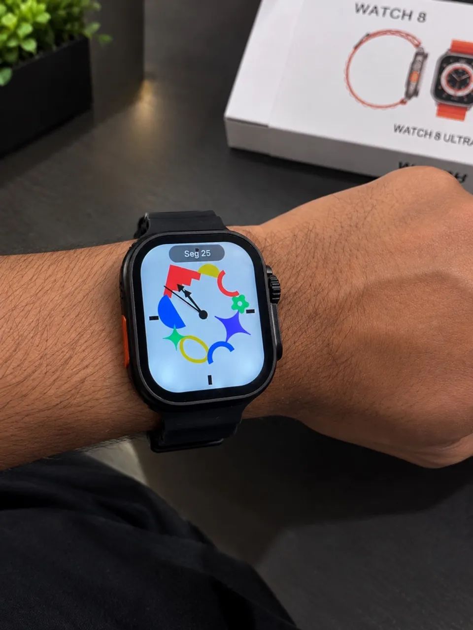 Relógio Smartwatch Watch 8 Ultra + Pulseiras e Acessórios  - Foto 3