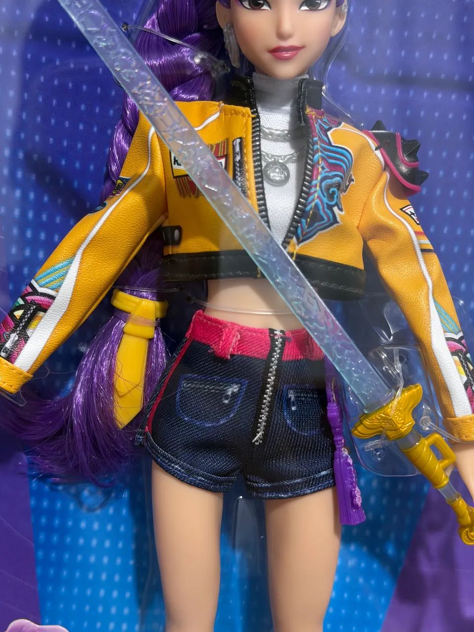Boneca Barbie K pop Demon Hunters Rumi - Foto 2