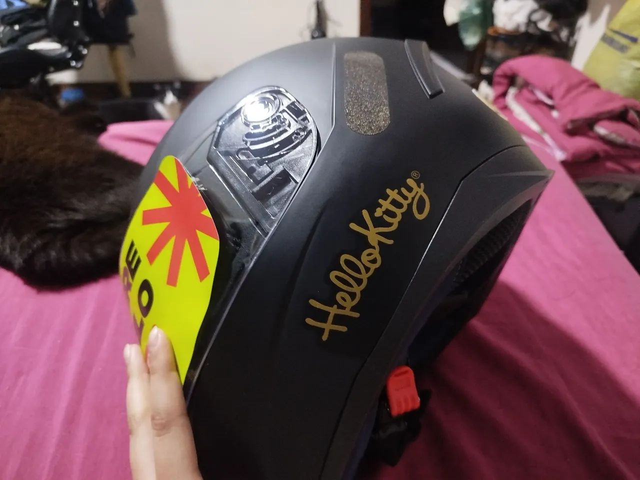 Capacete Hello Kitty Peels - Foto 2