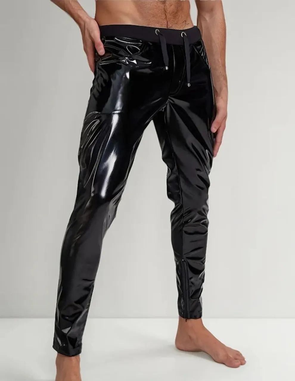 Calça Vinil Masculino Tam 44