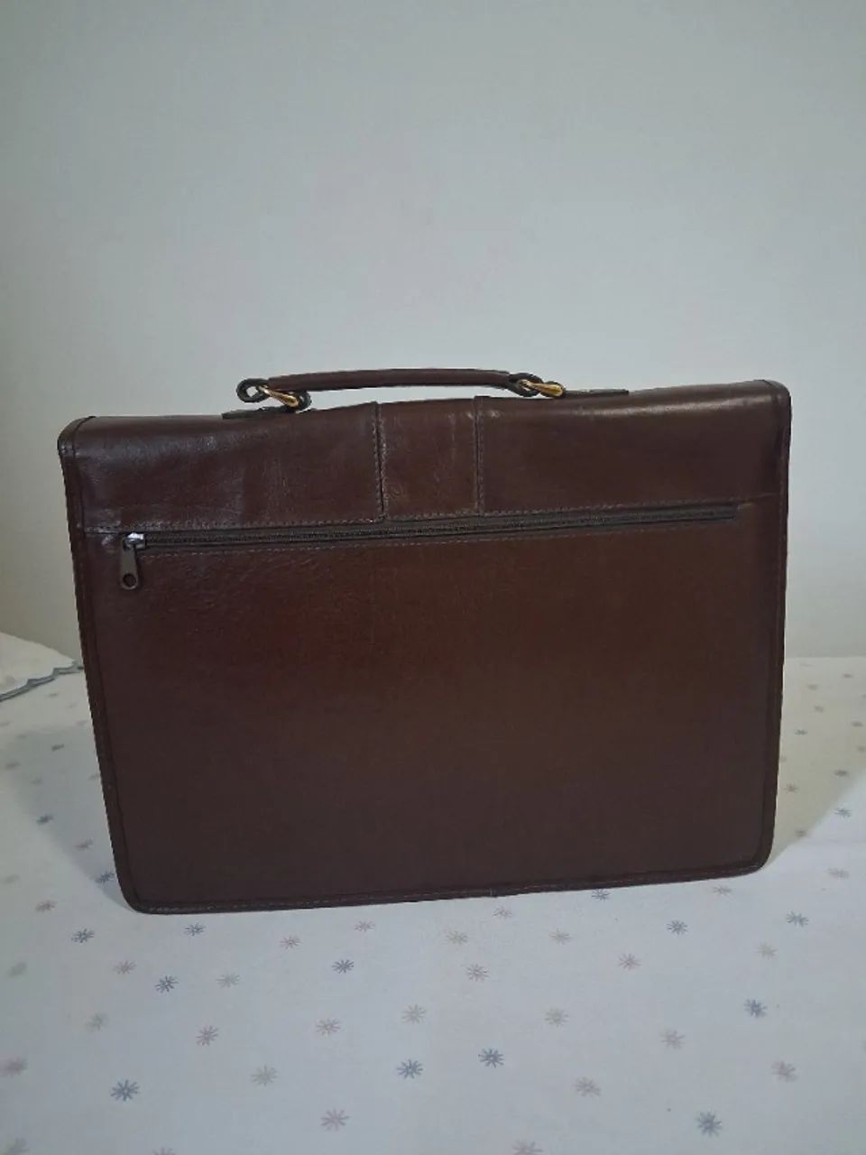 Maleta em couro legítimo - Foto 2